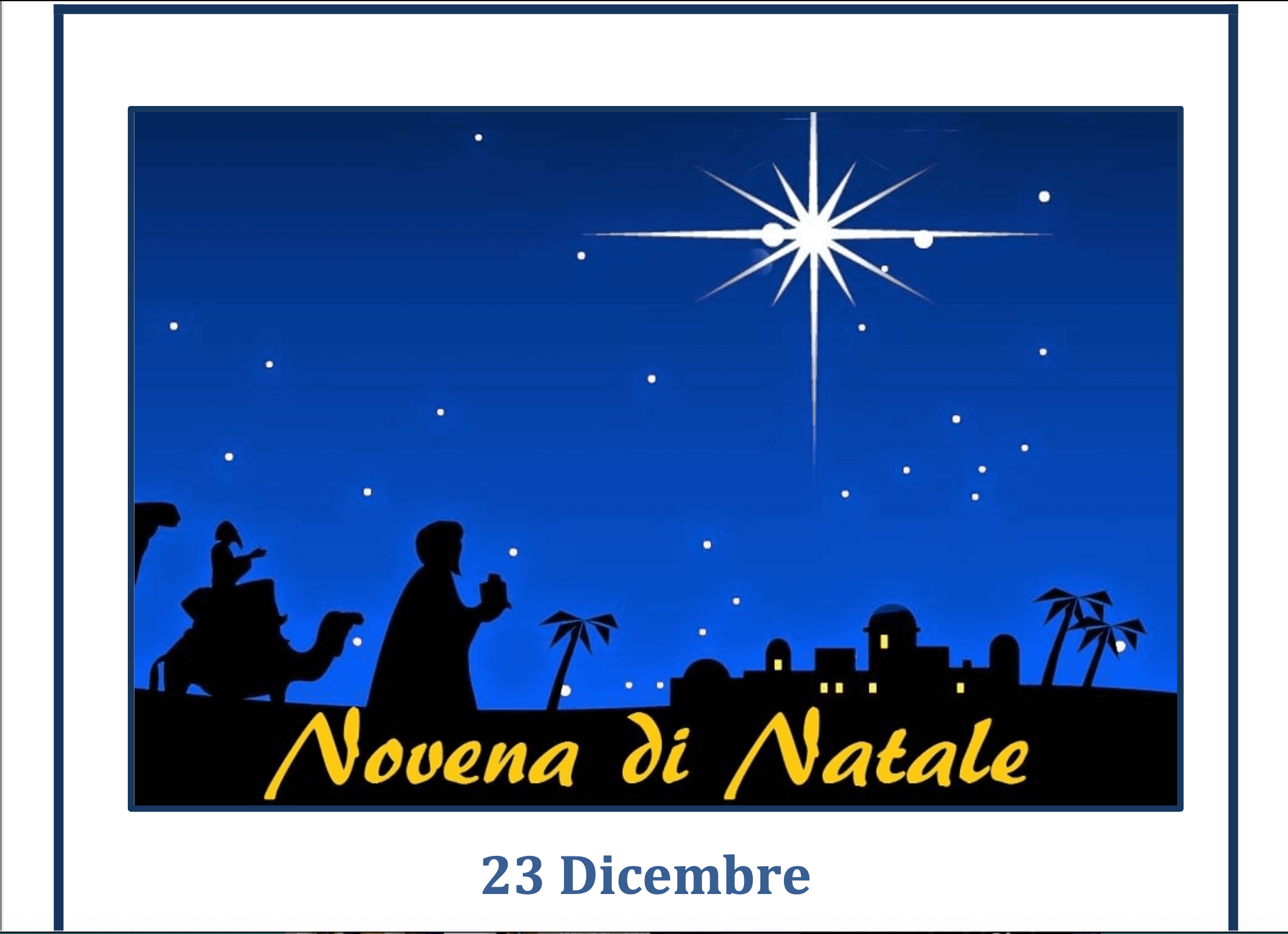 Novena di Natale