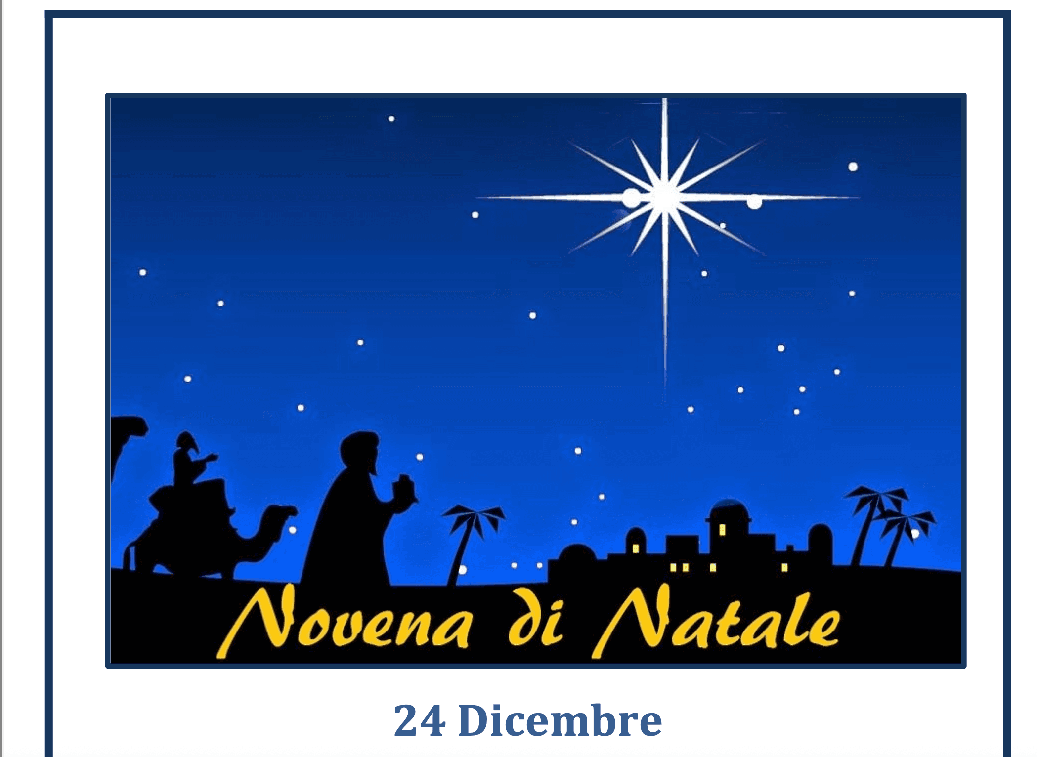 Novena di natale