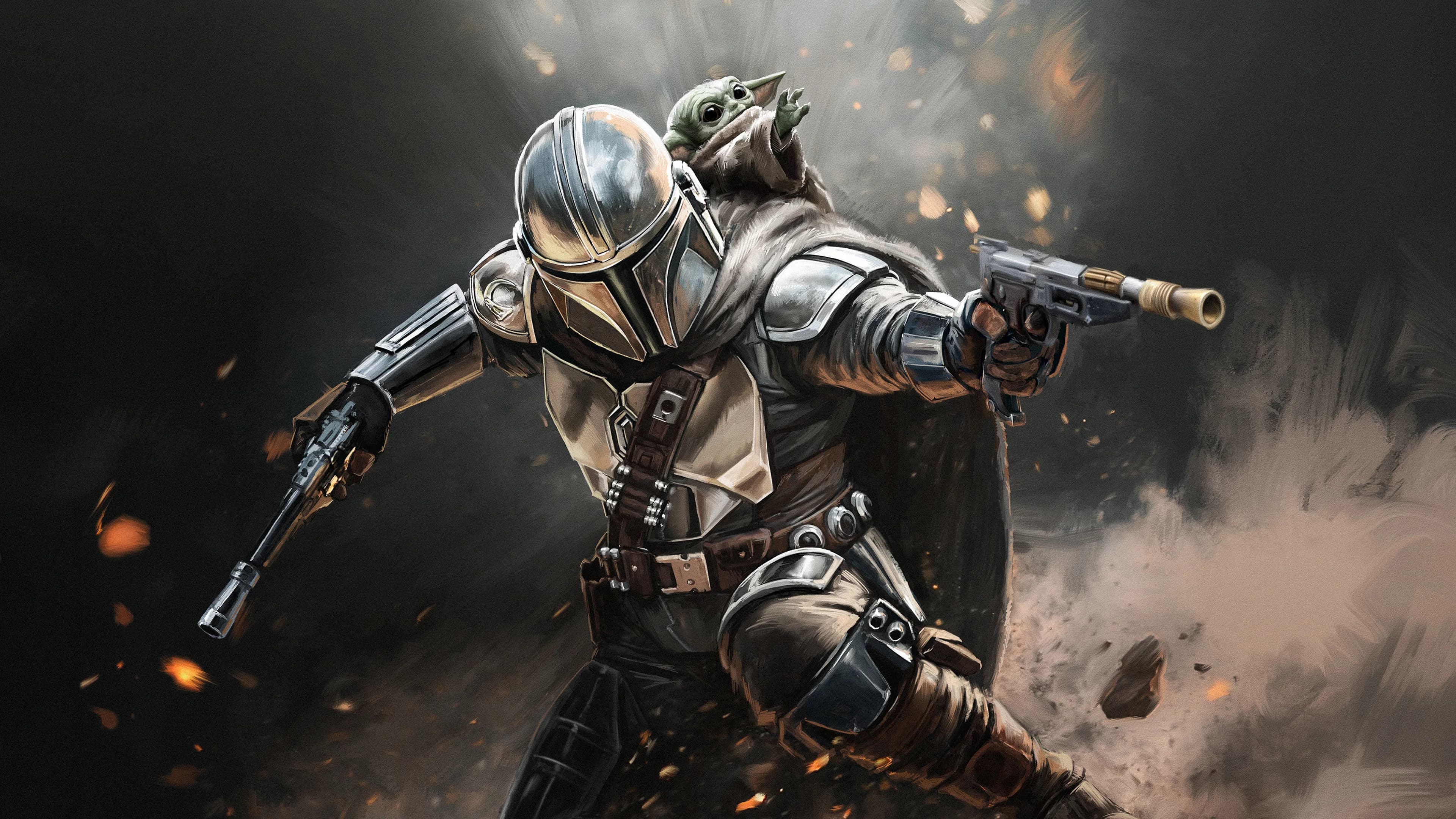 STAR WARS - THE MANDALORIAN AND GROGU